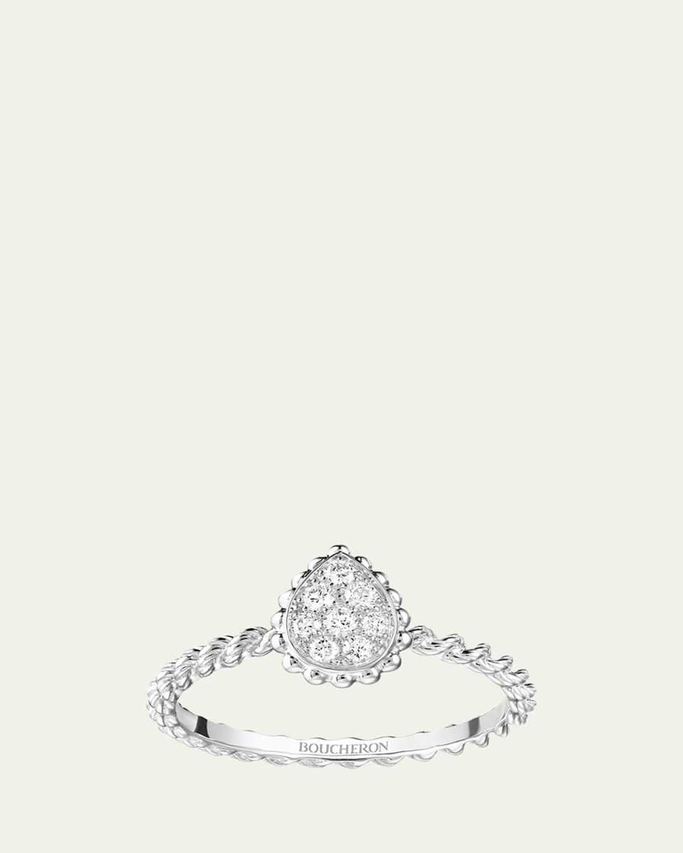 Serpent Boheme Extra Small Motif Diamond Ring